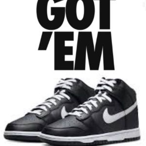 🐼 Nike dunk high retro Black Panda